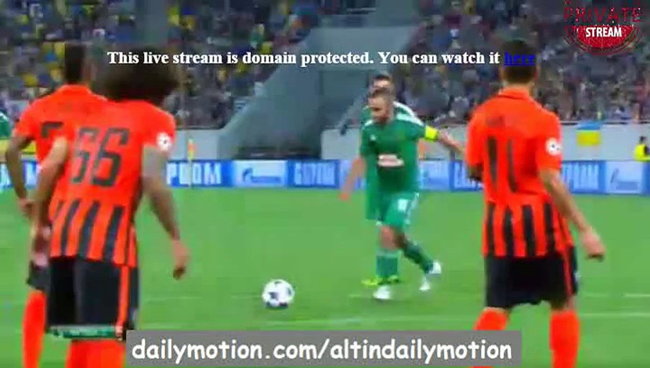 Steffen Hofmann Amazing Free Kick Goal - Shakhtar Dn 1-2 Rapid Wien - Champions League - 25.08.2015