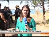 2° DIA DE DERRUBADA NA ORLA DO LAGO PARANOÁ