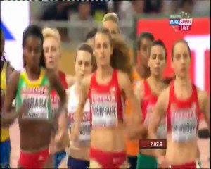 Genzebe Dibaba wins 1500m Gold Beijing...amazing run