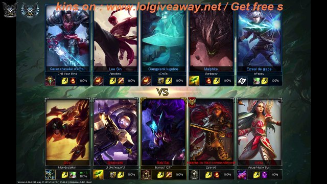 LolGiveAway Live (REPLAY) (2015-08-25 21:36:11 - 2015-08-25 23:09:34)
