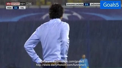 Goncalo RED Card Dinamo Zagreb 2 - 1 Skenderbeu Champions League 25-8-2015