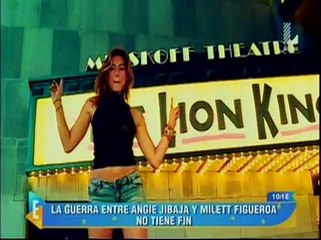 Angie Jibaja envió mensaje conciliador a hermana de Milett Figueroa