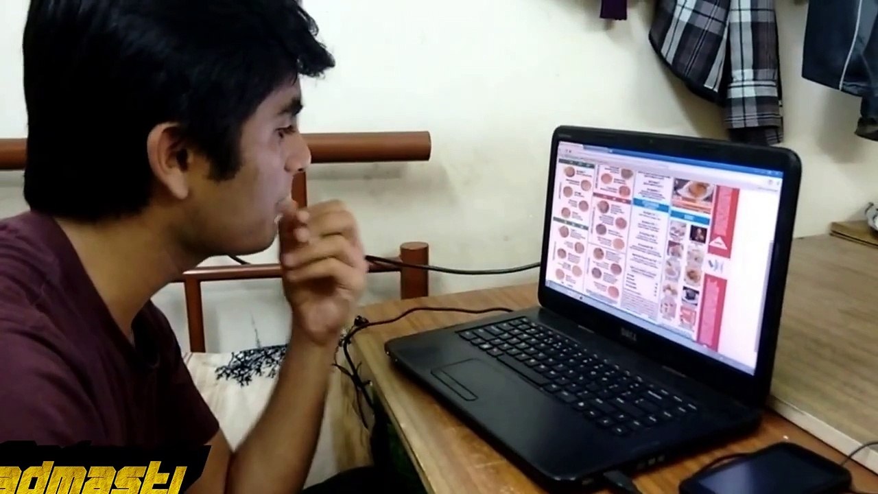 Eating Pizza First Time Funny Video
