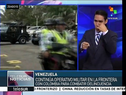 Venezuela: continúa operativo militar en frontera con Colombia