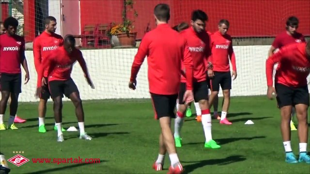 «Спартак» готовится к матчу с «Анжи»