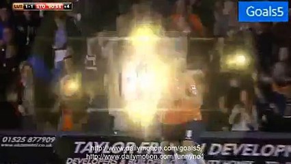 Cameron McGeehan Goal Luton Town 1  -  1 Stoke City Capital One Cup 25-8-2015