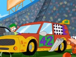 Phineas y Ferb   El Rápido y el Phineas_La Fiesta Playera del Terror de los Gnomos de Jardín