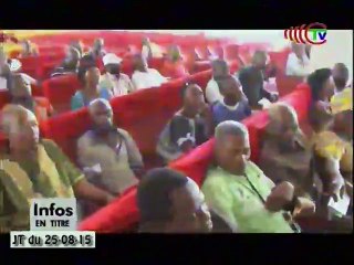 Télé-Congo : Journal  du 25 août 2015