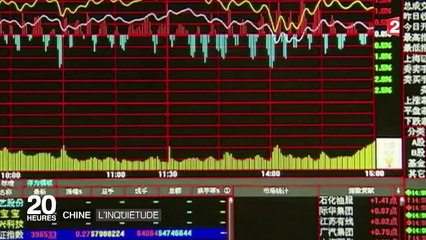 Crise en Chine : les Bourses toujours en baisse
