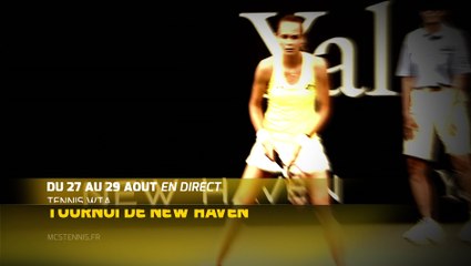 Le tournoi de New Heaven est à suivre en direct sur MCS Tennis à partir du 27 Août !