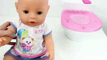 Baby Doll Magic Potty Training Poops & Pees Nenuco Baby Girl Diaper Potty Time Toy Toilet Toy Videos