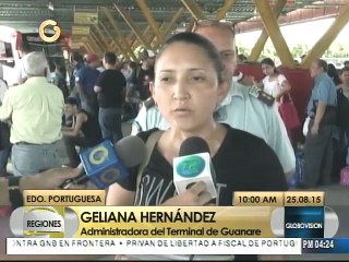 Denuncian falta de autobuses en terminal de Guanare