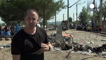 Flüchtlingsstrom von Griechenland nach Mazedonien hält an