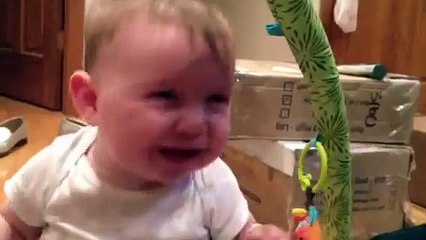 BABY WHO LAUGHS AS A MADMAN