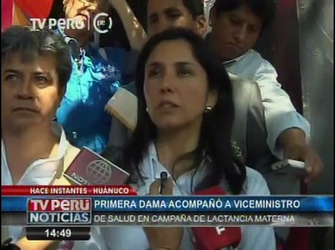 Nadine Heredia: “Apra y fujimorismo tienen vínculos con narcotráfico”