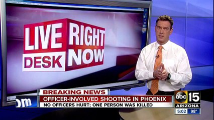 Shooting in Phoenix leaves 1 suspect dead