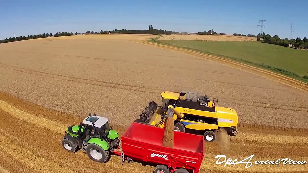 Moisson à Génaville (54150)