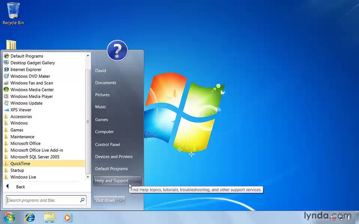 Windows 7 basics