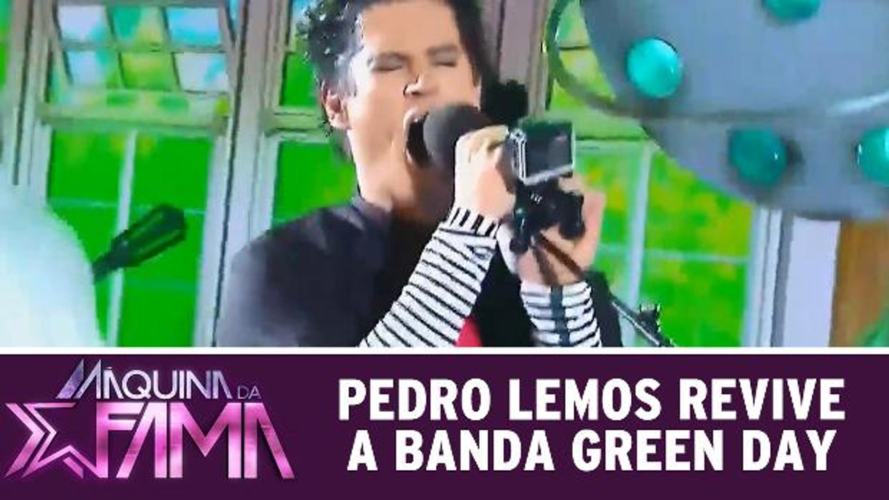 Pedro Lemos interpreta Green Day