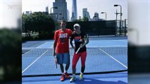 Caroline Wozniacki Hogs Public NYC Tennis Court