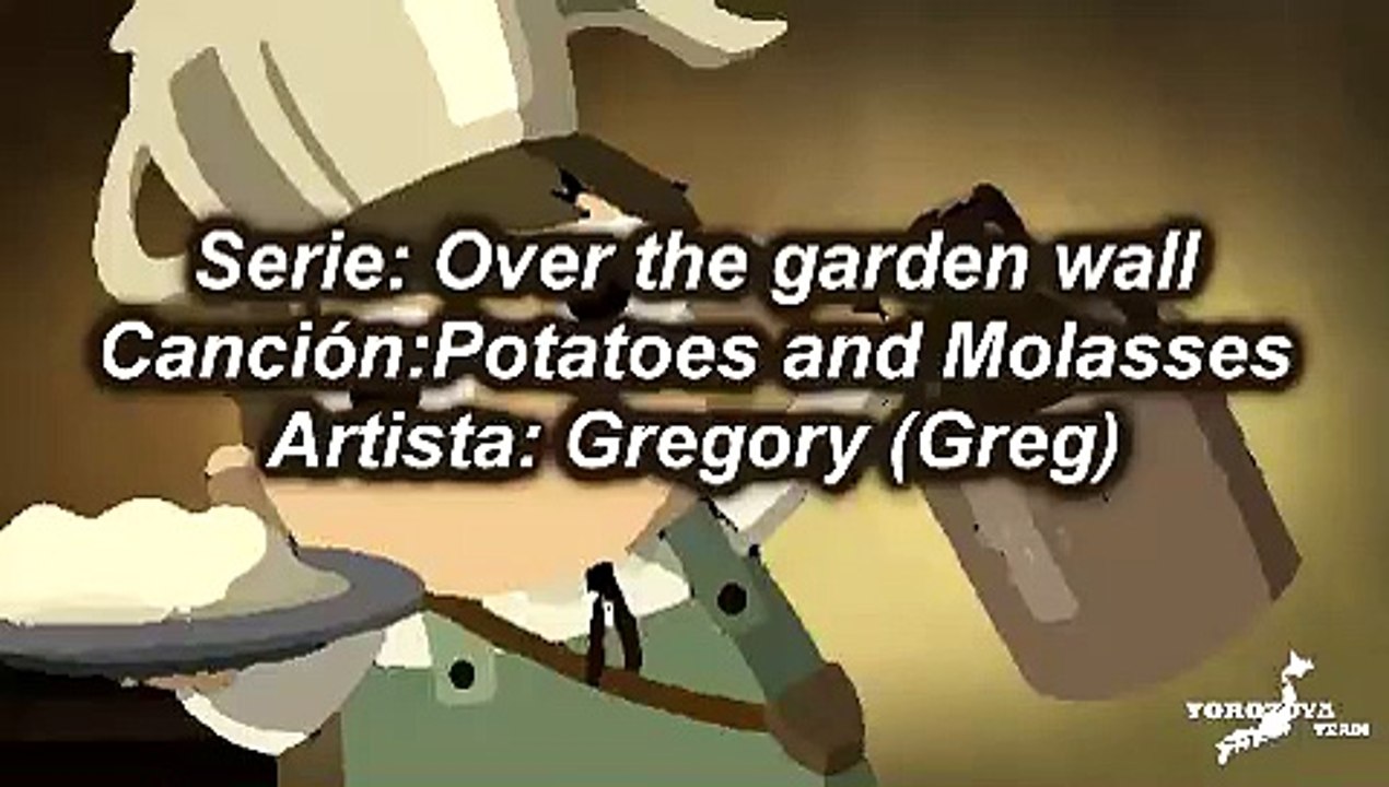Over the garden wall - Potatoes and Molasses / karaoke on vocal