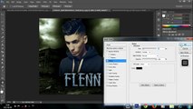 Photoshop Tutorial - How To Make Mixtape Cover #Flenn By NH GFX شرح بسيط