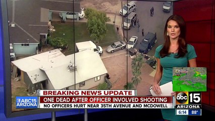 Phoenix PD: Wanted man dead after pointing weapon at officers