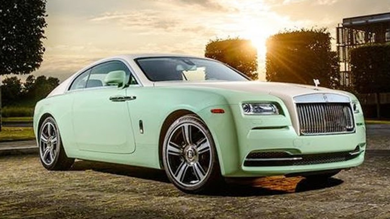 Rolls Royce Wraith Jade Pearl Unveiled | Upcoming Cars 2015