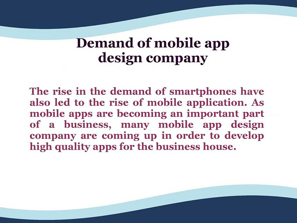 Best Mobile App Design Company To Opt