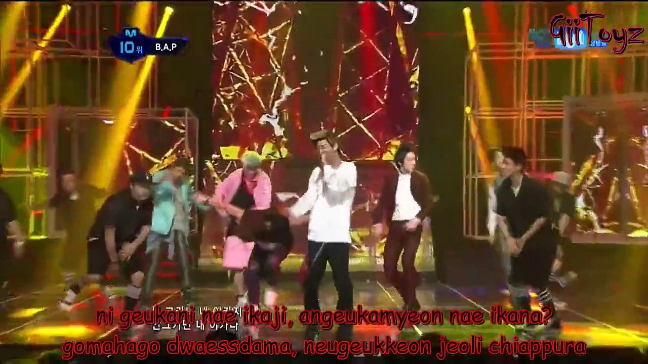 Fanchant + Romananization (color coded lyrics) - B.A.P _ No Mercy