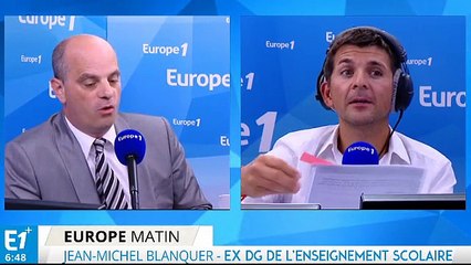 Blanquer : "L'éducation civique sera interdisciplinaire, tous les professeurs sont concernés"