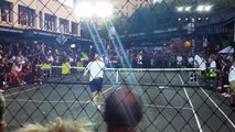 NYC Street Tennis - Agassi vs Sampras (2015)