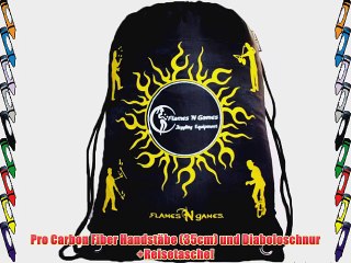 Diabolo Set Cyclone Quartz (Gr?n) Freil?ufer (mit kugellager) Dreifache Lagerung Kombi-Set