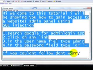 HOW TO HACK WEBSITES ADMIN PANEL