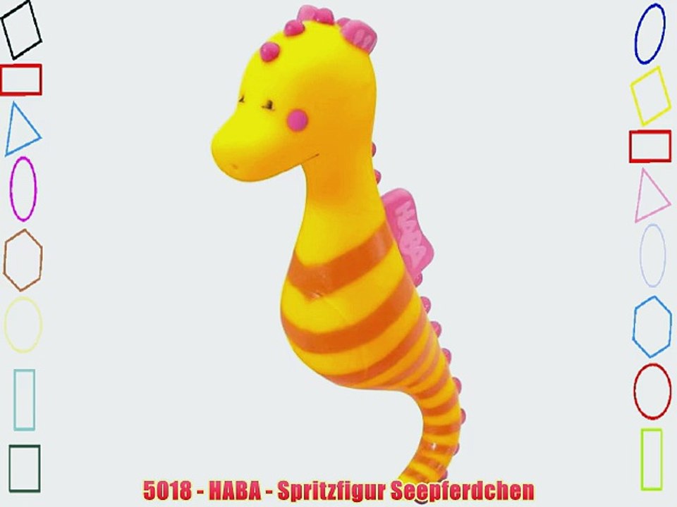 5018 - HABA - Spritzfigur Seepferdchen