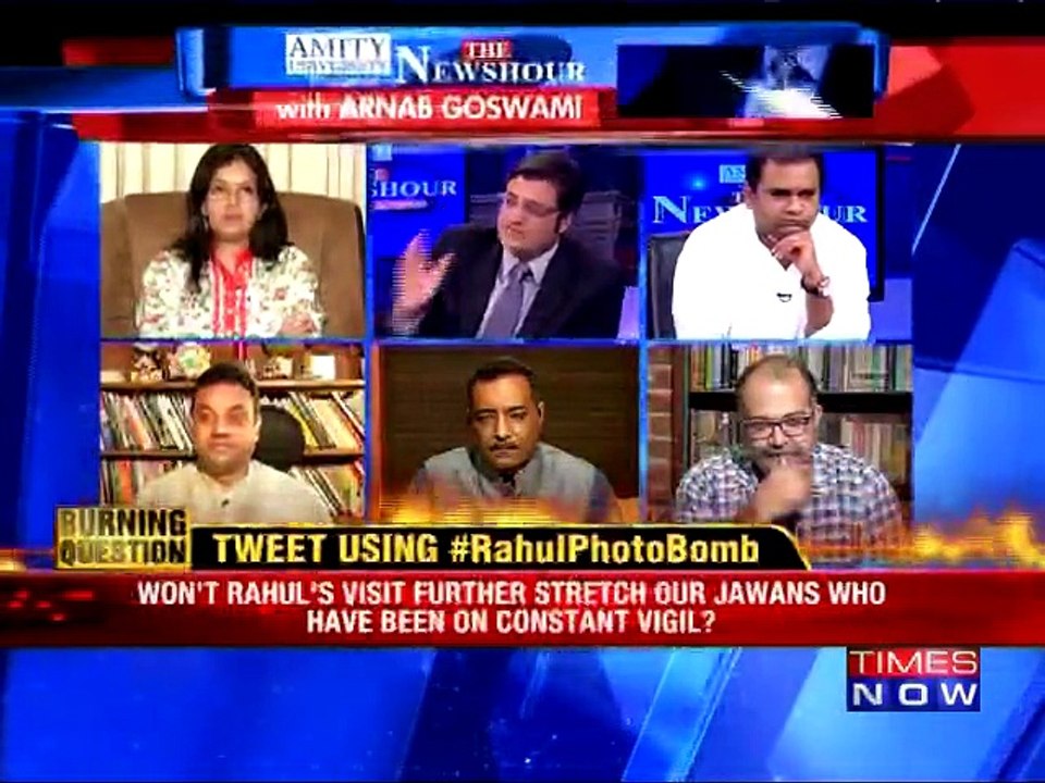 The Newshour Debate: Rahul Gandhi taking photo-op too far?