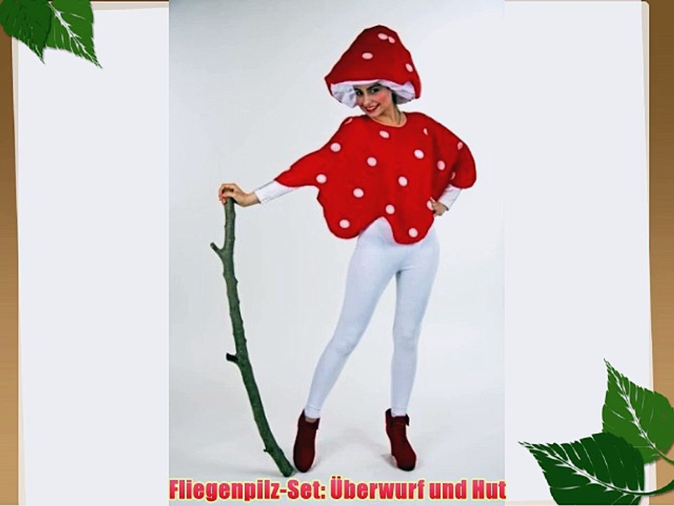 Fliegenpilz-Set: ?berwurf und Hut