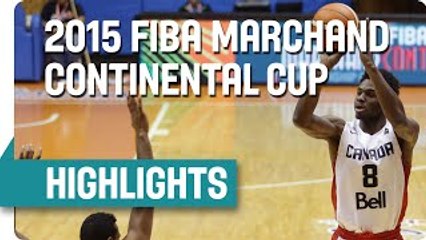 Canada v Dominican Republic - Highlights - 2015 FIBA Marchand Continental Cup