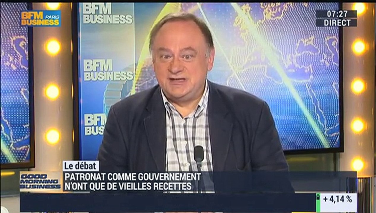 Jean-Marc Daniel: "Le patronat est hostile au gouvernement, surtout lorsqu'il est de gauche" - 26/08