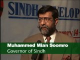 Shabbir Ibne Adil, PTV, News Report: Sindh Dev. forum meeting (2002)