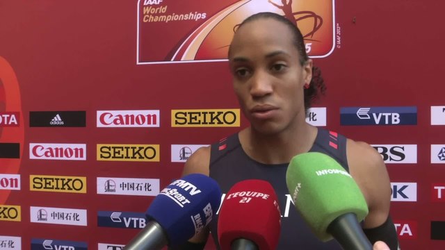 Athlétisme - ChM (H) - 110m haies : Martinot-Lagarde «J'ai réussi à faire le job»