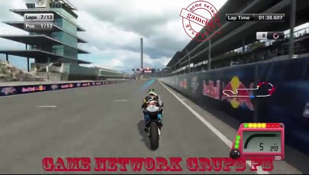 MotoGP™14 Playstation 4 Moto 2 - GamePlay Carier Indianapolis #GameNetworkPS