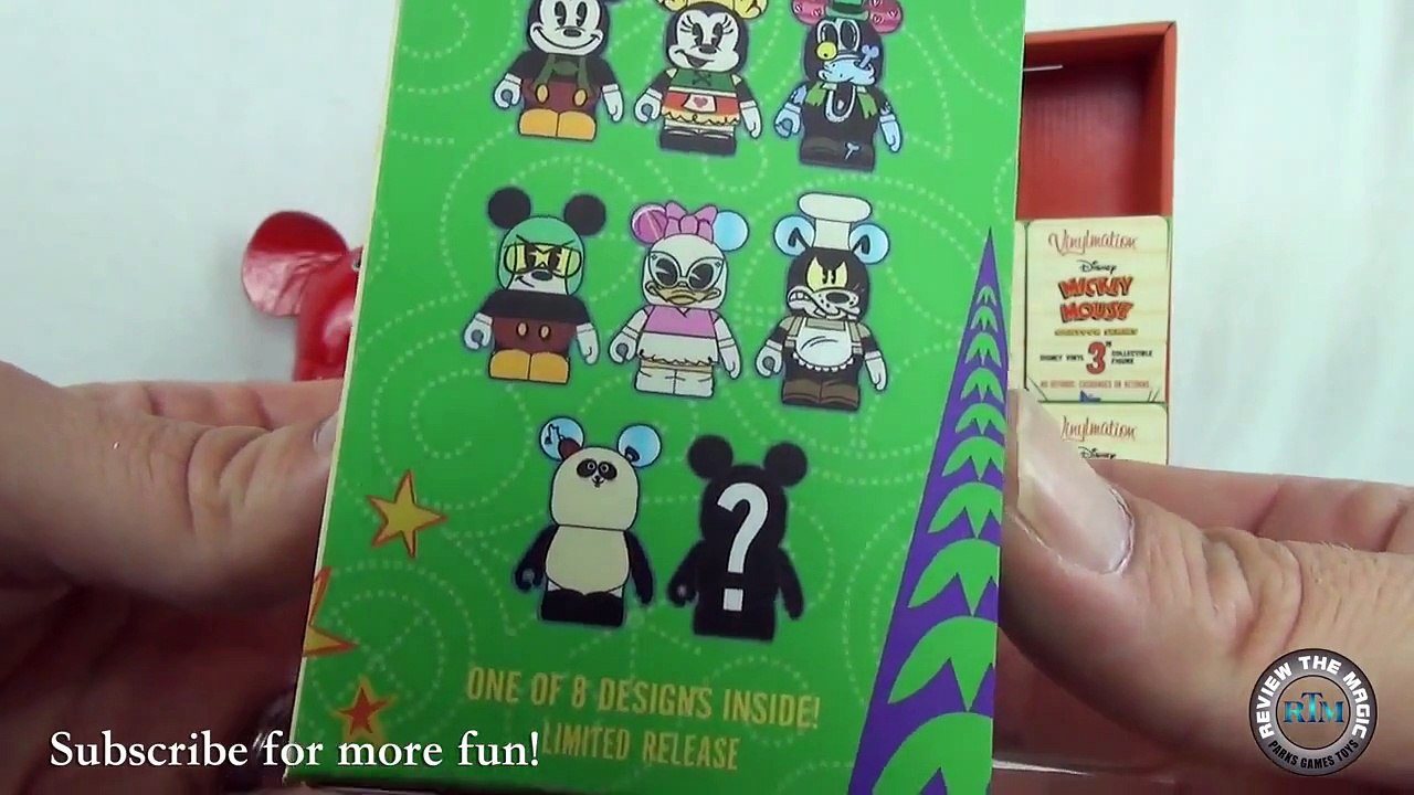Mickey Mouse Cartoon Series Disney Vinylmation Complete Case Opening PART 2