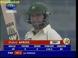 Shahid Afridi Crazy 24 in 4 balls vs Harbhajan Singh, one of best moments of cricket