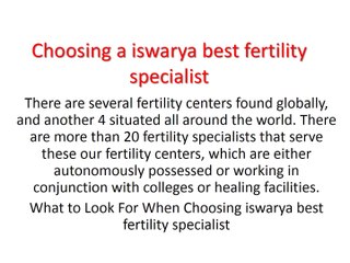 iswarya fertility centre
