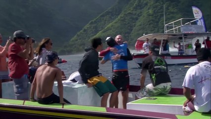 Pro Tahiti : Jérémy Florès triomphe à Teahupoo ! (Adrénaline by L'Equipe)