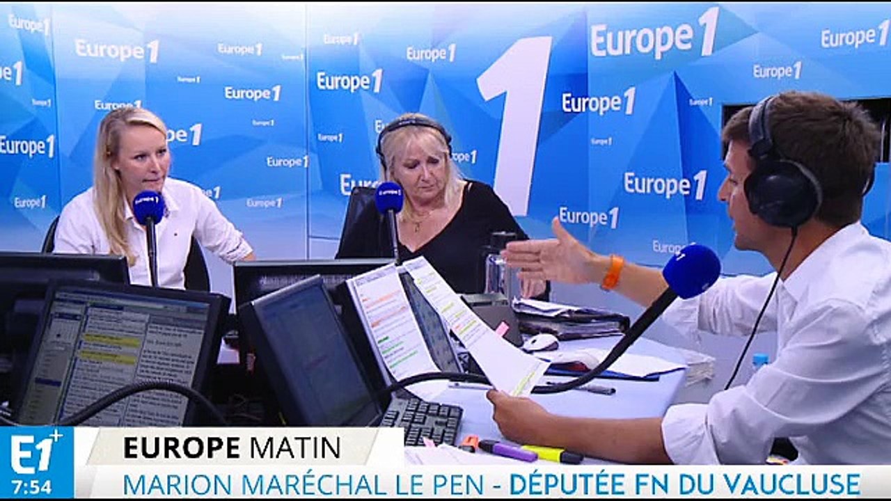Université d'été du FN : Marion Maréchal-Le Pen pas favorable à la venue de son grand-père