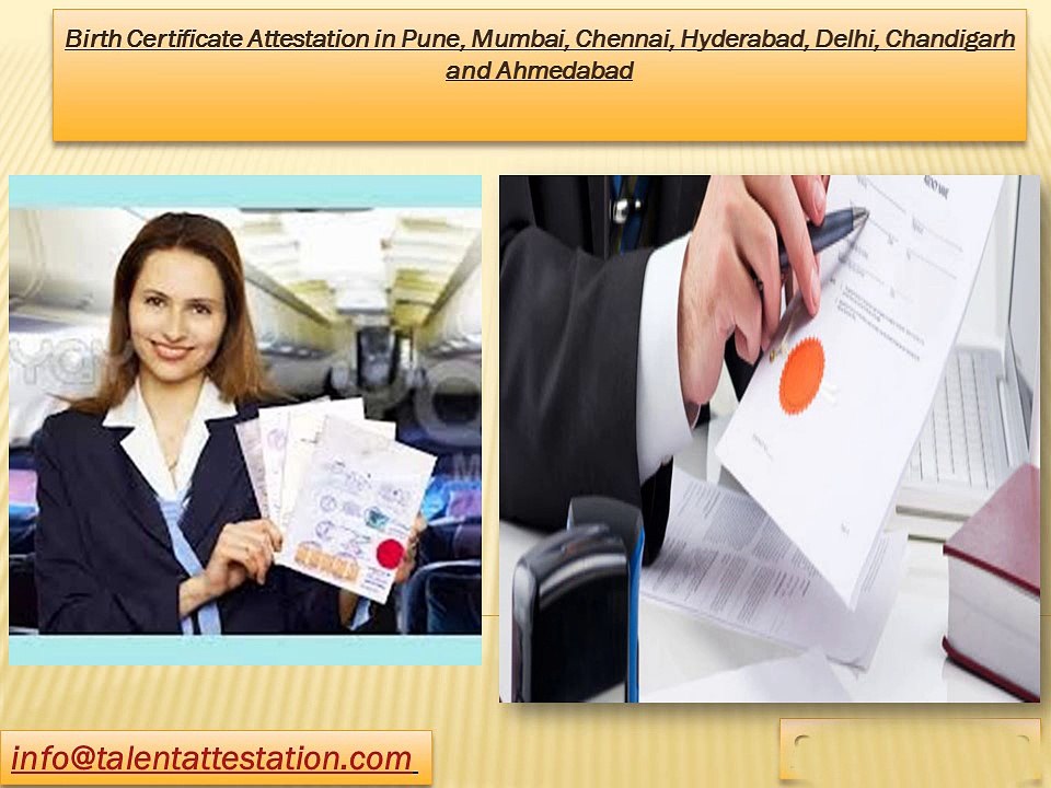 Attestation of Indian Certificates to legalize it abroad
