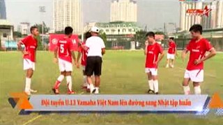 Đài truyền hình HTV9 đưa tin về chuyến du đấu Nhật Bản của tuyển U13 BĐHĐ Yamaha