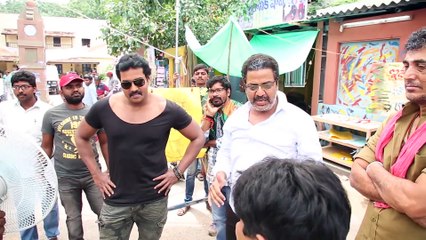 Sunil Mannara Chopra Movie Making Video